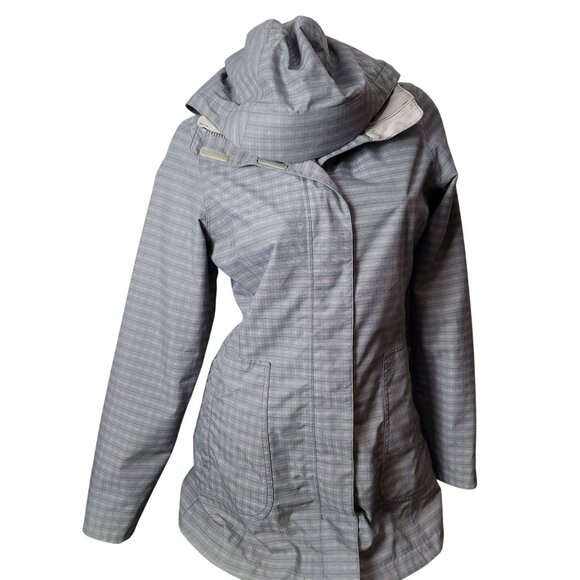 Marmot Womens Membrain Gray Plaid Jacket M - Picture 2 of 13